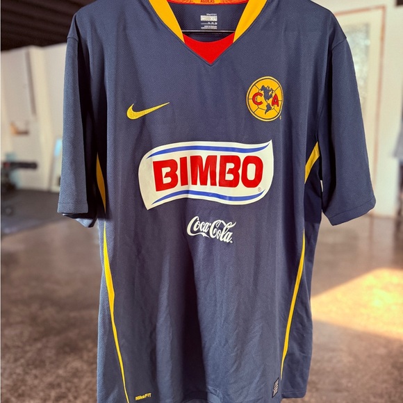 MINT CLUB AMERICA 2008 2009 Away JERSEY Camiseta Shirt VINTAGE Mexico Nike XL - Picture 1 of 5